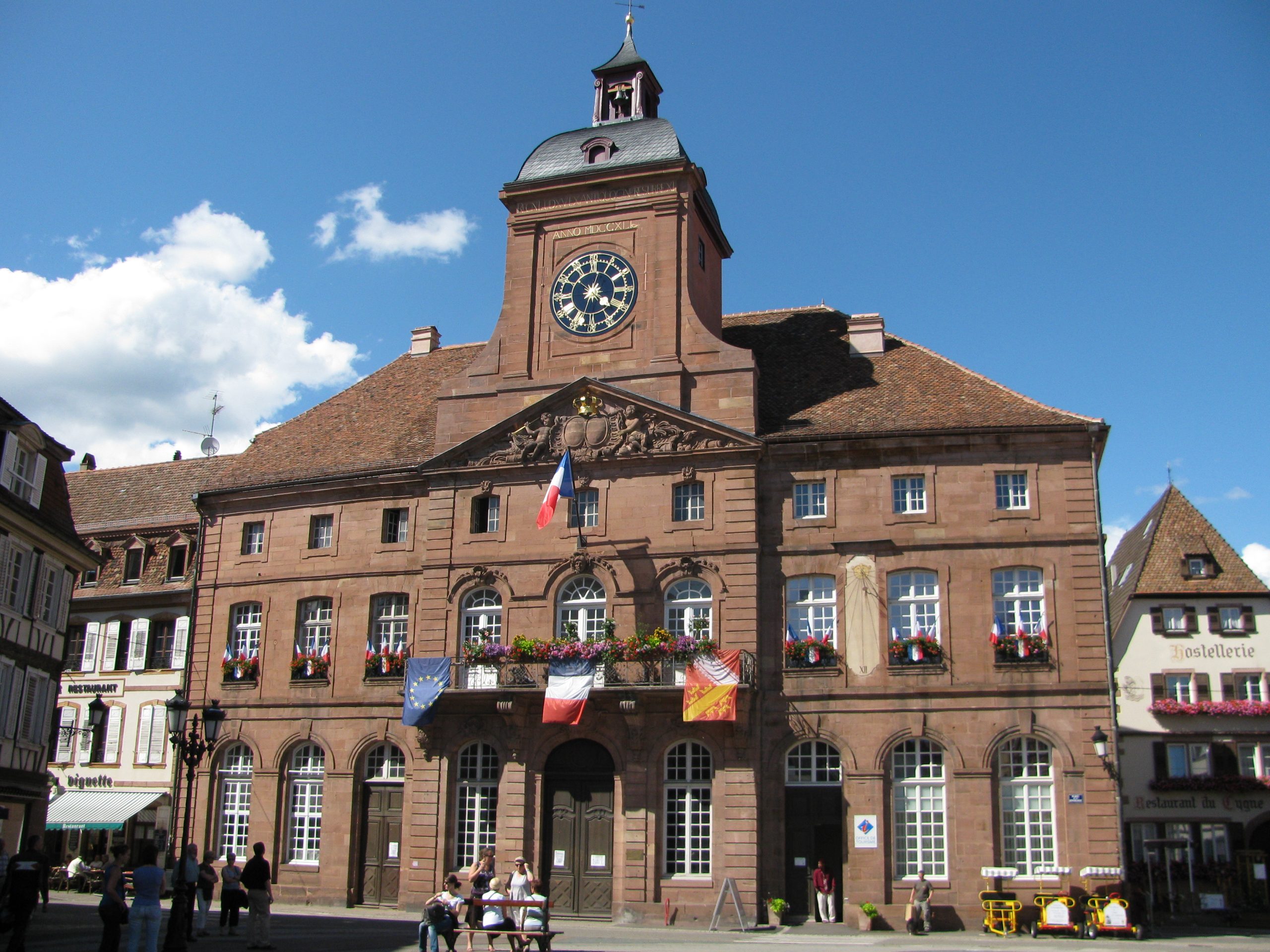 Vue de Wissembourg, Bas-Rhin