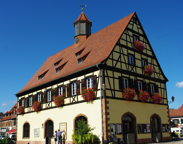 Vue de Bischwiller, Bas-Rhin